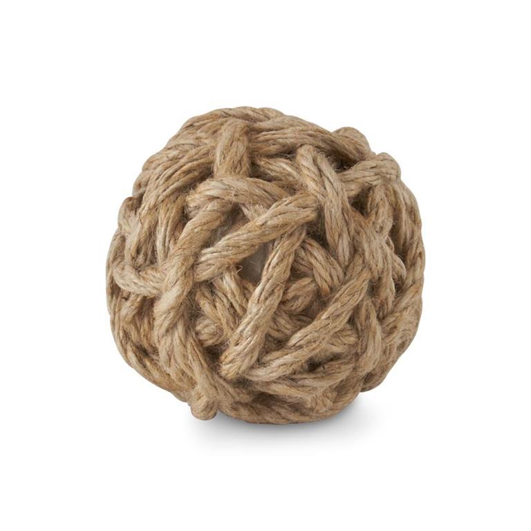 4 INCH NATURAL TAN SEAGRASS BALL
