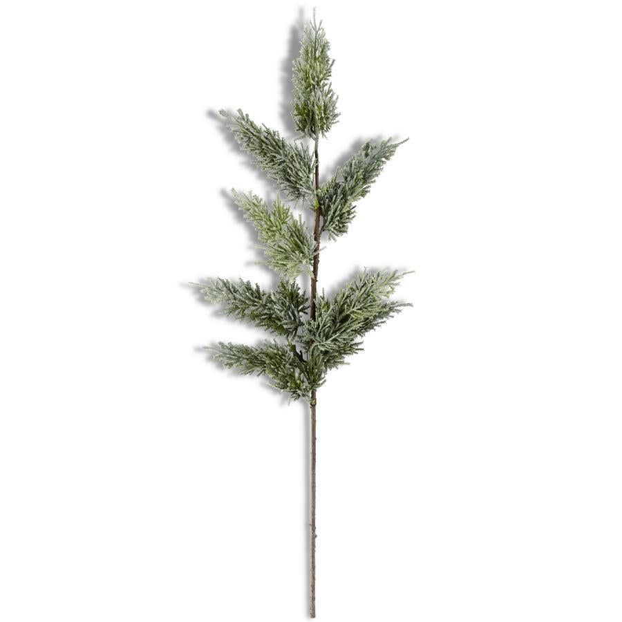 28 Inch Frosted Juniper Stem