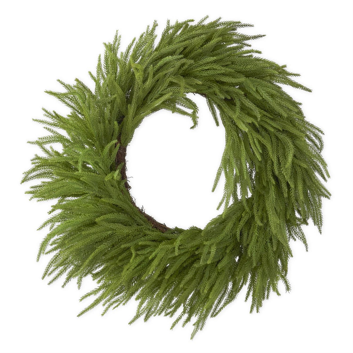 30 Inch Real Touch Norfolk Pine Wreath