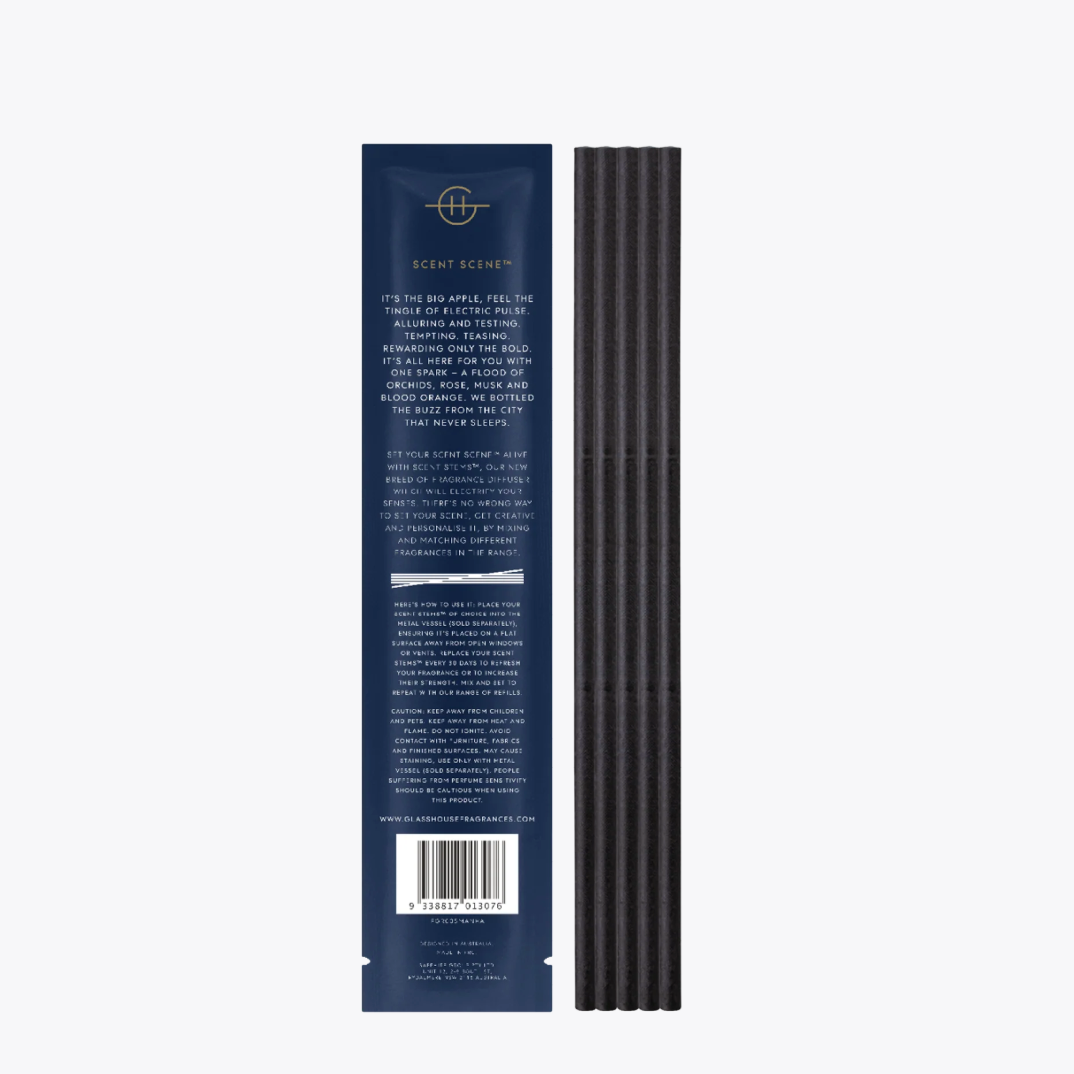 Replacement Scent Stems - I'll Take Manhattan - Glasshouse