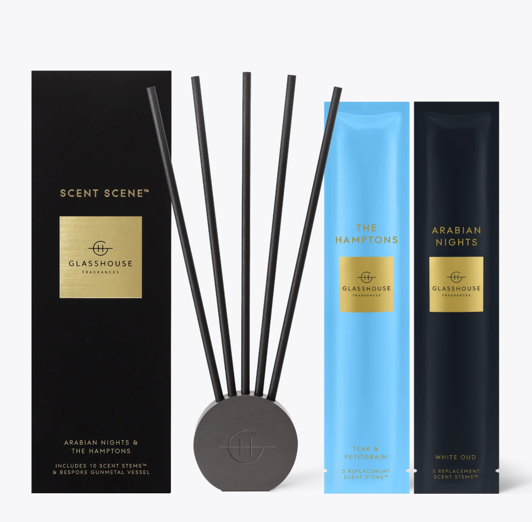 Scent Scene Duo - Hamptons & Arabian - Glasshouse