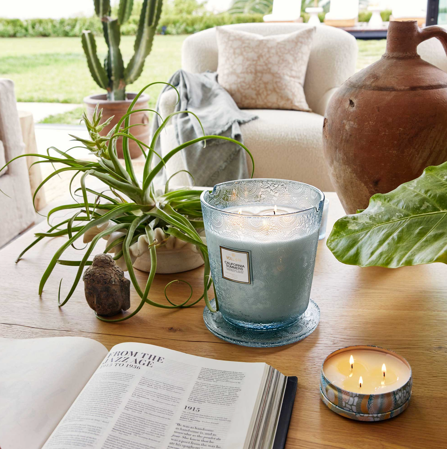 California Summers 5w Hearth Candle - Voluspa