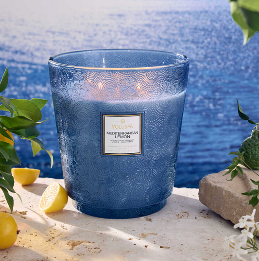Mediterranean Lemon 5w Hearth Candle - Voluspa