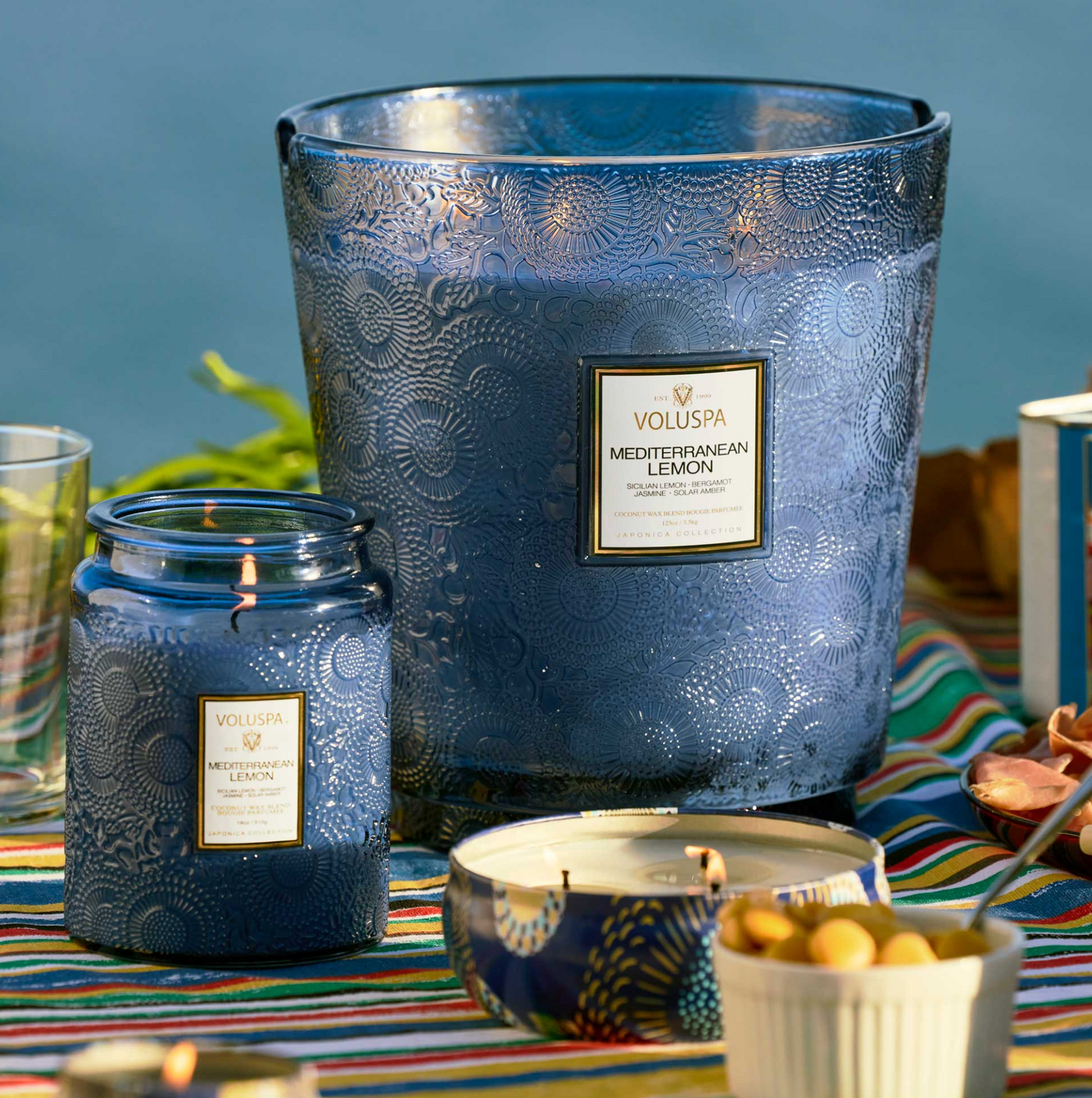 Mediterranean Lemon 5w Hearth Candle - Voluspa