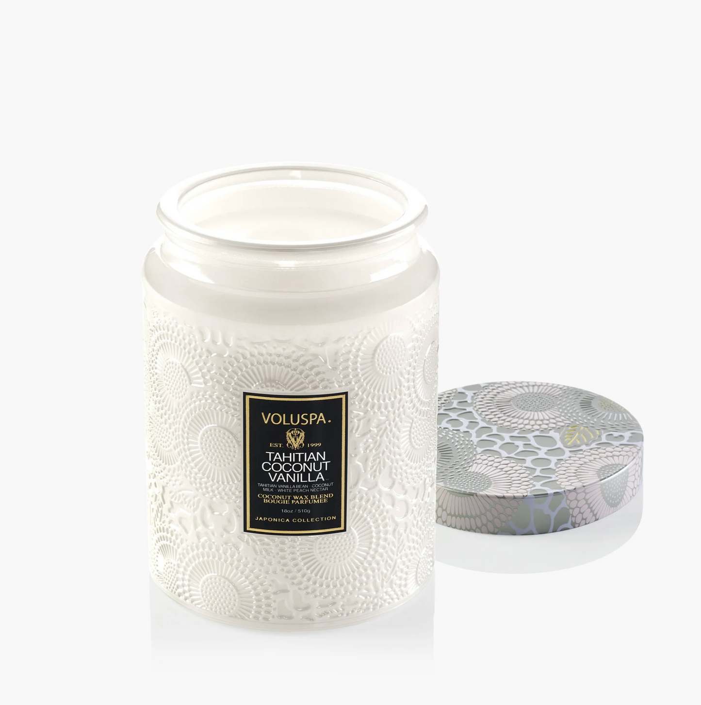 Tahitian Coconut Vanilla 18oz Candle - Voluspa