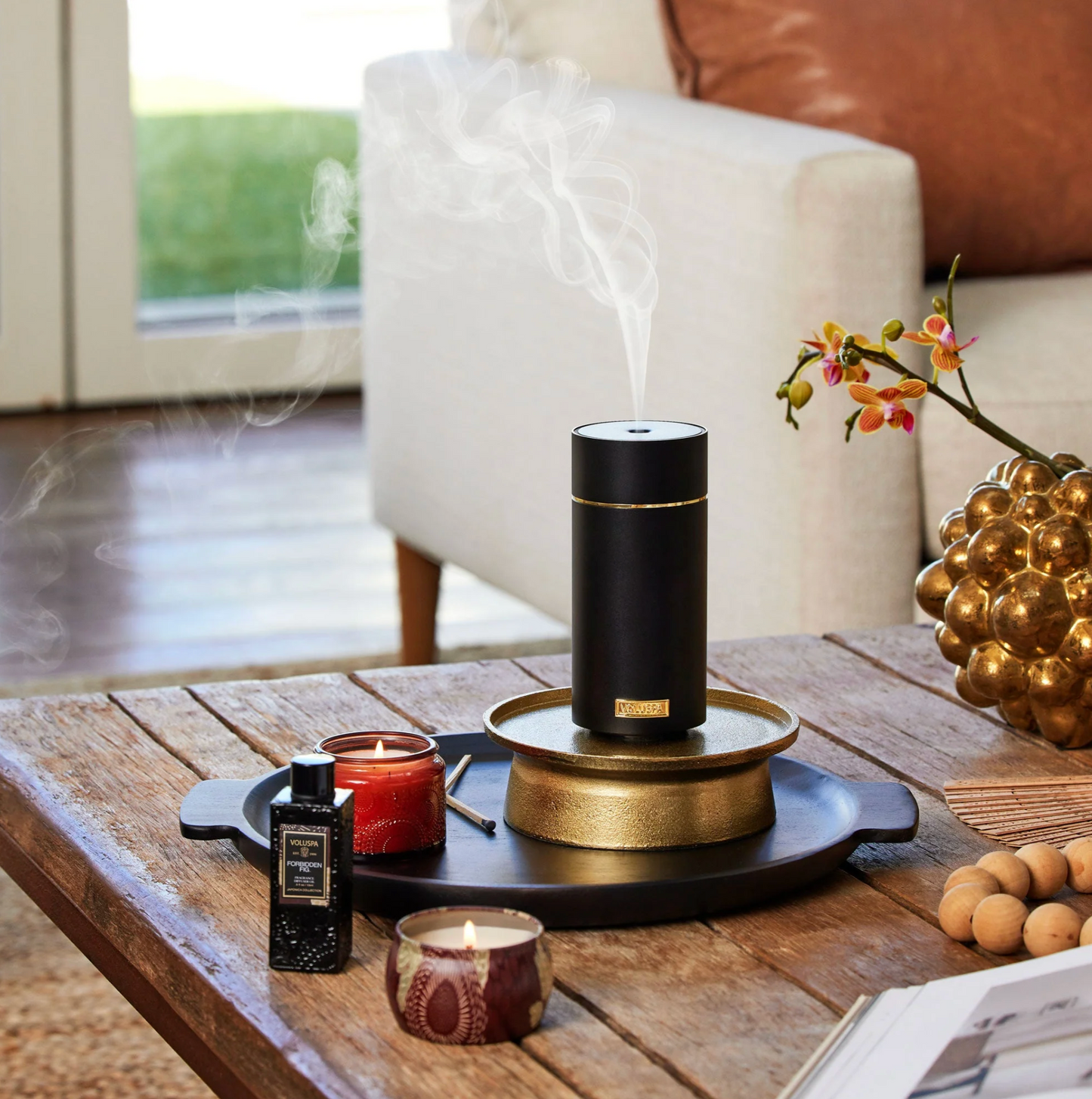 Fragrance Oil Diffuser Black - Voluspa