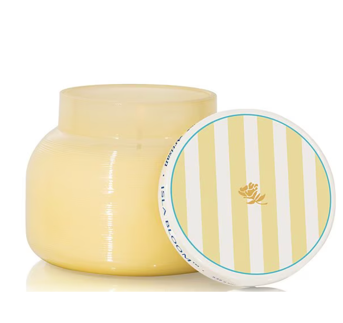 Isla Bloom Artisan Caffe Capri Blue Signature Candle - 19oz