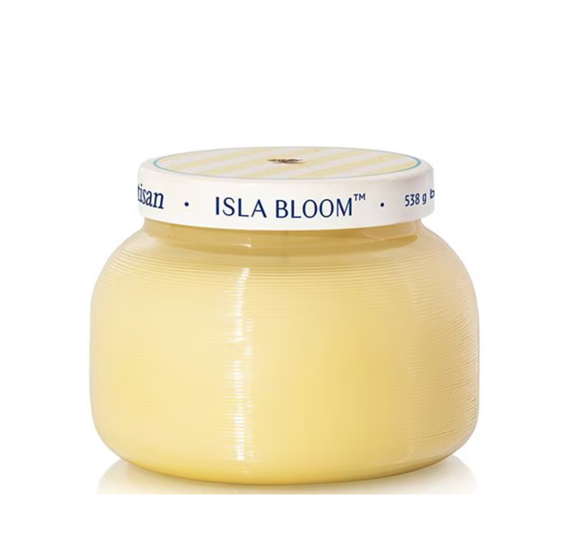 Isla Bloom Artisan Caffe Capri Blue Signature Candle - 19oz