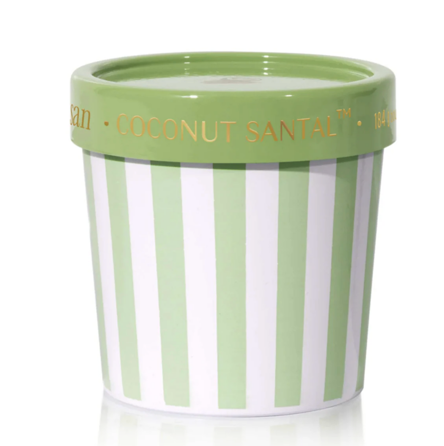 Coconut Santal Artisan Caffe Capri Blue Gelato Cup - 6.5oz