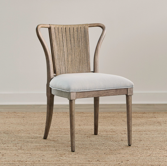 Sheridan Pointe Shaped Corded Back Side Chair