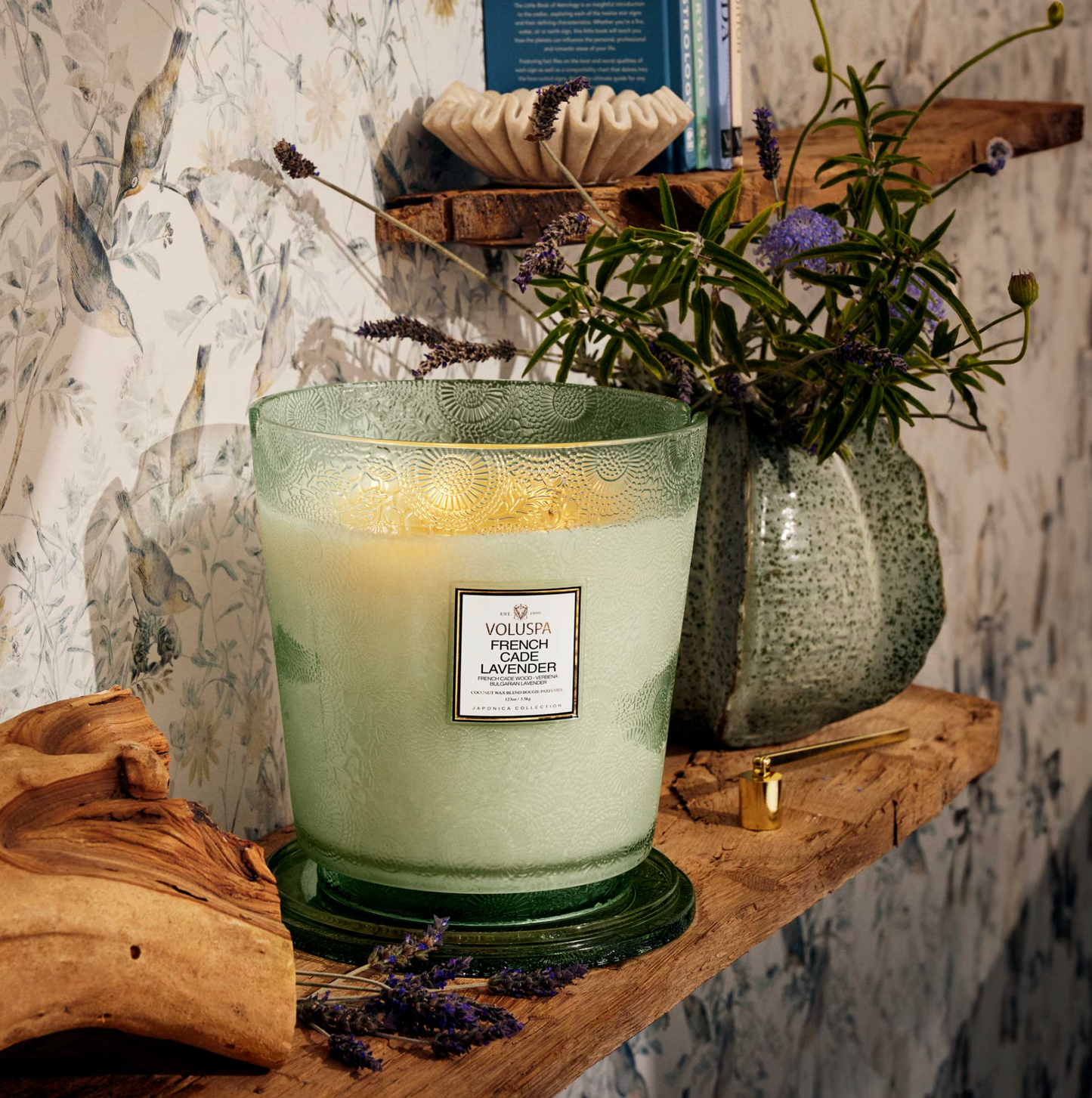 French Cade Lavender 5w Hearth Candle - Voluspa