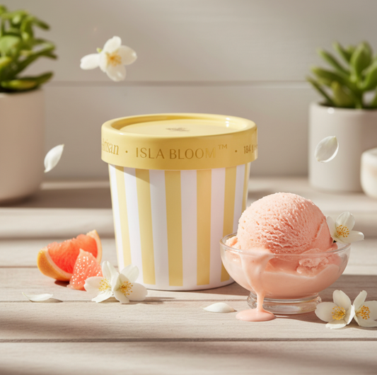 Isla Bloom Artisan Caffe Capri Blue Gelato Cup - 6.5oz